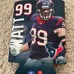 Houston Texans Can Cooler 12 oz. J.J. Watt Koozie